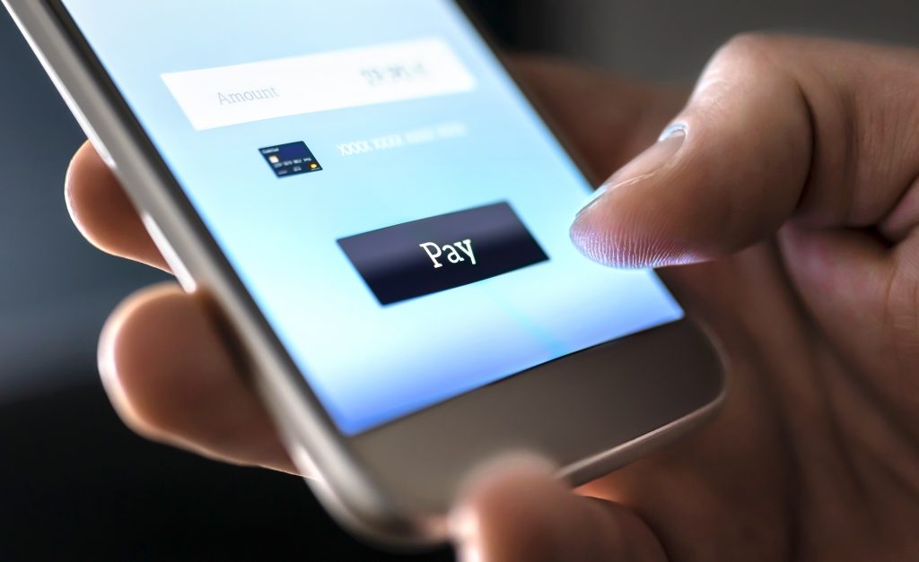 Mobile payment with wallet app and wireless nfc technology